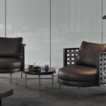 TORII NEST armchairs by NENDO, designed in 2020