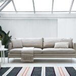 SOFA WILLIAM  BY DAMIAN WILLIAMSON 2010, 2015 , SMALL TABLE LOTO BY LUDOVICA+ROBERTO PALOMBA 2009