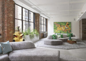 ON THE ROCKS designed by FRANSESCO BINFARIN√â.ON THE ROCKS  sofa brings in a new dimension of comfort, where the sofa and the people who live it take centre stage: a soft sculpture that can be mixed and matched as you need, to share the pleasure of the greatest relax or to enjoy it all by yourself. Wide, with no stiff structures, with four seating elements in different shapes and two backrests, separated from the base and in different sizes that can be arranged as you prefer. A sectional system that leaves you free to express yourself and that can be customised as much as you like. Its geometrical pieces can be declined into different solutions: either combined in one composition or all free standing, to change the perspective of a room. With the exclusive materials it is made of, ON THE ROCKS provides unparalleled comfort.