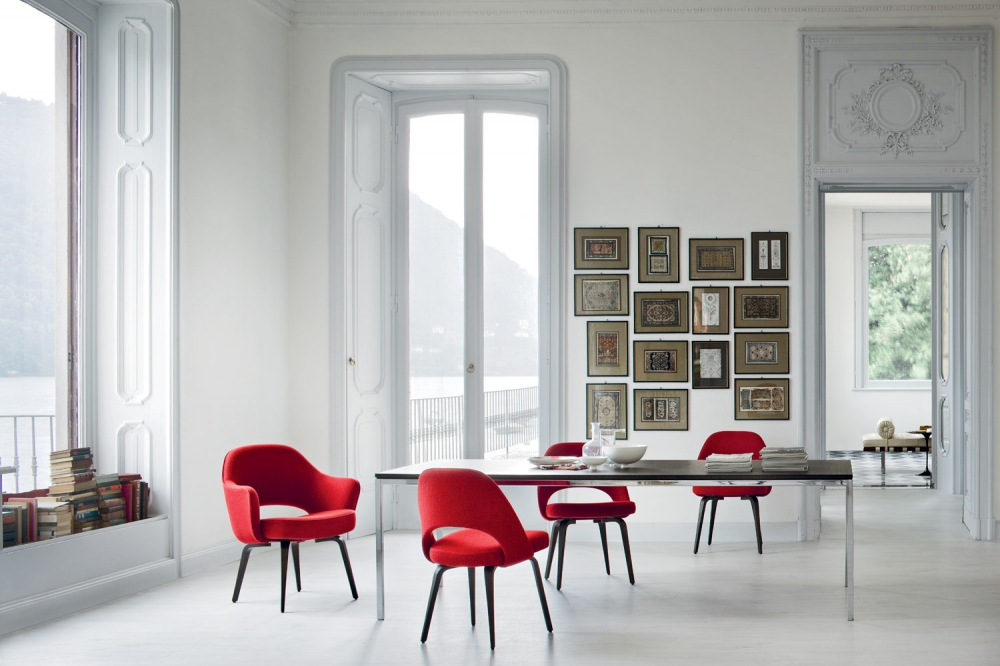 FLORENCE KNOLL DINING TABLES BY FLORENCE KNOLL 1961