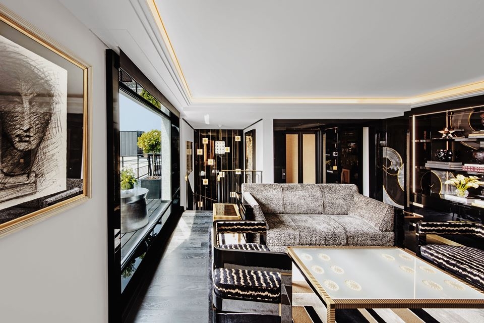 LALIQUE SUITE by PATRICK HELLMANN at HOTEL PRINCE DE GALLES, PARIS