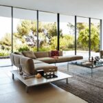 AVIO SOFA SYSTEMS by PIERO LISSONI; SIDE TABLE PLATNER by WARREN PLATNER 1966