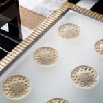 COFFEE TABEL exclusively made for LALIQUE SUITE by PATRICK HELLMANN at PRINCE DE CALLES HOTEL, PARIS