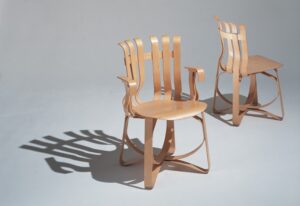 HAT TRICK‚Ñ¢ CHAIR BY FRANK GEHRY 1990