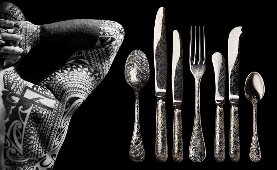 JARDIN D'EDEN cutlery collection by MARCEL WANDERS STUDIO.
