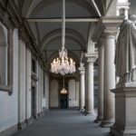 Crystal chandelier 24 lights Z√âNITH FLOU.