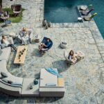 Combining traditional Dedon craftsmanship with fresh innovations in cushion technology, weave and material mix, The LOU lounge system takes outdoor lounging to a whole new level. Designed by TOAN NGUYEN, a master of modular systems, LOU was conceived from the ground up as a series of overlapping horizontal strata, with armrests defined by a subtle relief in the woven structure of the seat