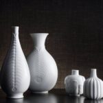 PORCELAIN VASES MANIFATTURA 1946.