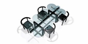 DINING TABLE ACHTER BY PETER DRAENERT