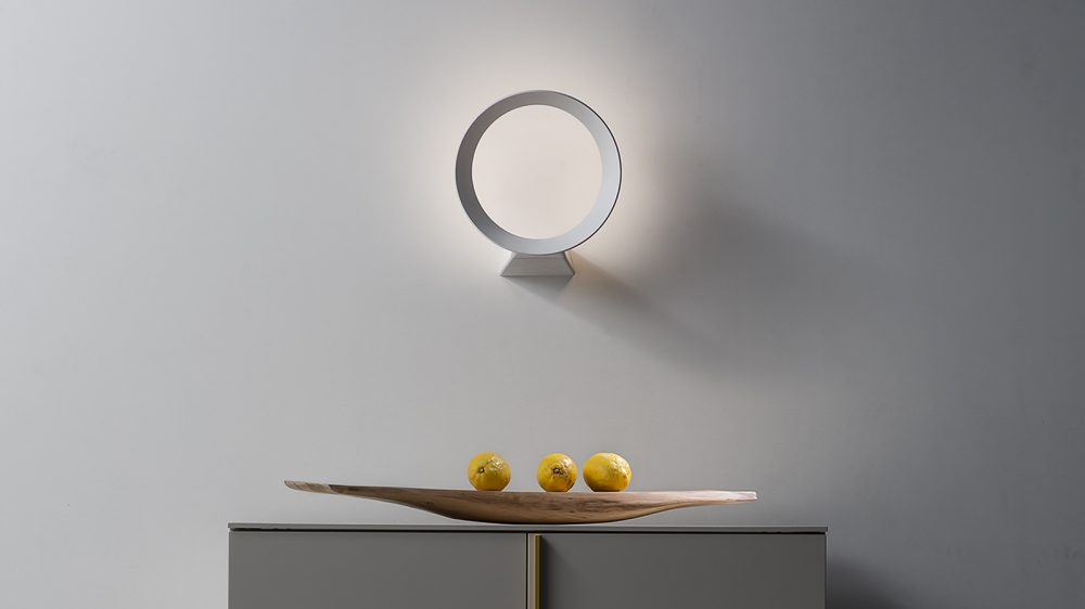 Wall lamp LED+O - designers MARCO DE SANTI and ALESSANDRO PAOLETTI