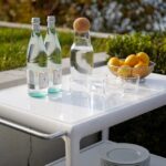 Outdoor serving cart 1966. RICHARD SCHULTZ's iconic serving cart has been catering al fresco lunches and providing poolside drinks for over 50 years. And it's never looked fresher.