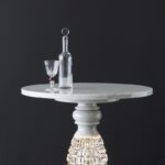 HARCOURT LOUIS-PHILIPPE glass. Paying tribute to King Louis-Philippe, in 2013 Baccarat re-issues the glass commissioned by the sovereign in 1841. An authentic allegory of crystal, this glass boldly underlines all HARCOURT codes: the dazzling shine of the faceted crystal, the elegance of the stem with two knobs and the strength of the hexagonal foot. The faceted red knob and the pattern cut under the foot bestow it with unequalled presence.