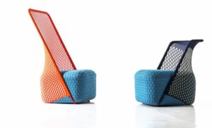CRADLE ARMCHAIRS BY BENJAMIN HUBERT, 2015