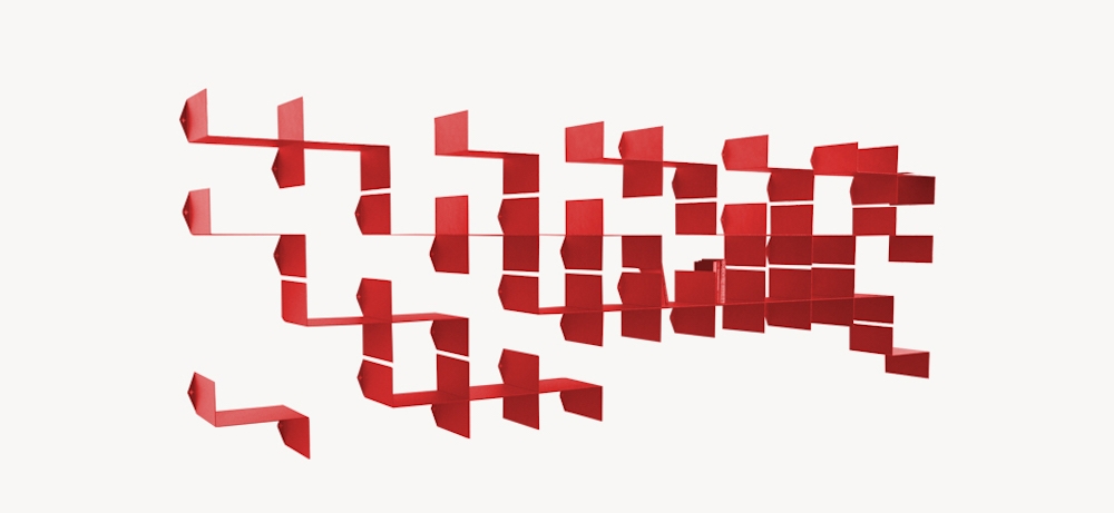 Z-SHELF BOOKCASE BY RON ARAD, 2013