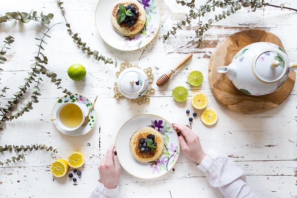 PORCELAIN TABLEWARE JARDIN INDIEN