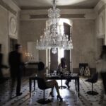 Crystal chandelier 48 lights Z√âNITH.Available in 2 Sizes and the number of lights ranges  from 6 to 24.