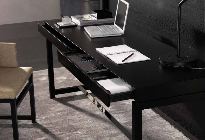 Writing desk FULTON, chair FLYNT - designer RODOLFO DORDONI