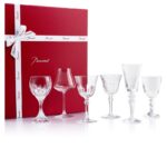 WINE THERAPY set. A selection of 6 iconic glasses from the House of Baccarat to taste fine wines and savor those precious moments each day. Whatever your personality there is a glass. This box contains 6 glasses: a HARCOURT EVE , DIAMANT EVE , CH√ÇTEAU BACCARAT , MASSENA , VEGA  and a MILLE NUITS.