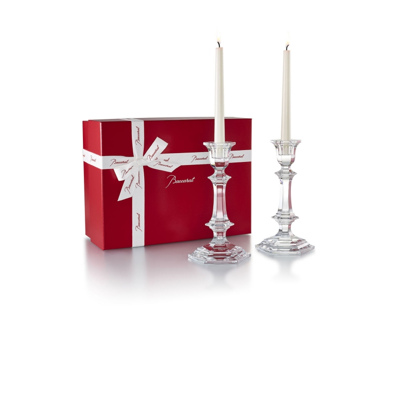 HARCOURT candlestick. A true Baccarat icon, and fruit of an unrivalled expertise, the HARCOURT collection has travelled all around the world, proudly sporting its sculptural lines, instantly recognized by all. Created in 1841, the HARCOURT collection has been chosen by historical icons Pope John-Paul II, the Queen of Thailand, the King of Morocco, and many other important figures. The HARCOURT 1841 collection has also been a staple of French power, selected since the age of Napoleon III to its contemporary use in the Palais de l‚ÄôElys√©e. Price ‚Ç¨360