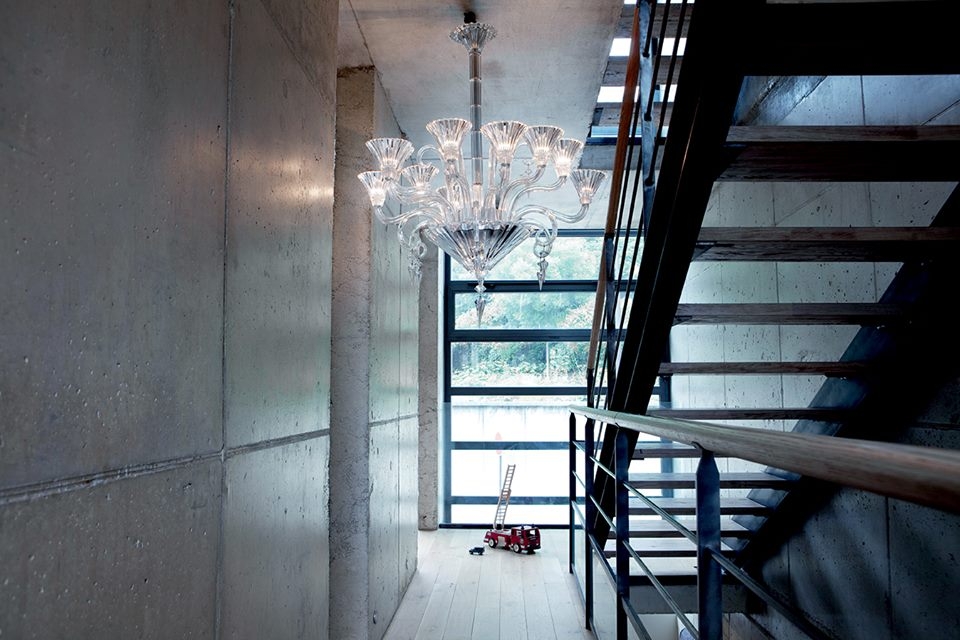MILLE NUITS by MATHIAS. Baccarat - one incredible chandelier..... that's all it takes to give a wow feeling to your home. The Mille Nuits all-crystal chandelier is available in 2 sizes with 6, 8, 12, 18, 24, 36 or 42 lights for various degrees of luminosity, and each model available with candleholders.