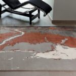 WOOL AND VISCOSE RUG BRIDGE