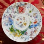 'SKETCH FOR THE OPERA CEILING by designed MARC CHAGALL.