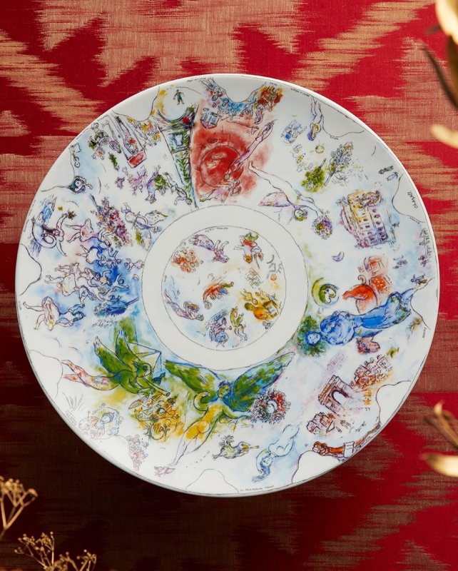 'SKETCH FOR THE OPERA CEILING by designed MARC CHAGALL.