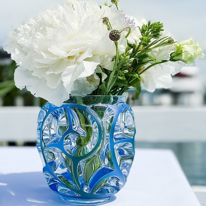 TOURBILLONS  vase designed by  REN√â LALIQUE.