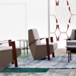 SILVER LAKE SMALL ARMCHAIR BY PATRICIA URQUIOLA, 2010