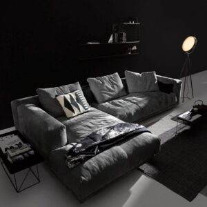MOSS SOFA BY JENS + LAUB DESIGN.