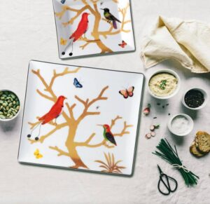 PORCELAIN TABLEWARE AUX OISEAUX