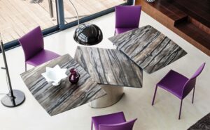 DINING TABLE ADLER 1224 BY PETER DRAENERT 1995