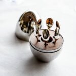 MOOD coffee silver plated espresso spoon set.