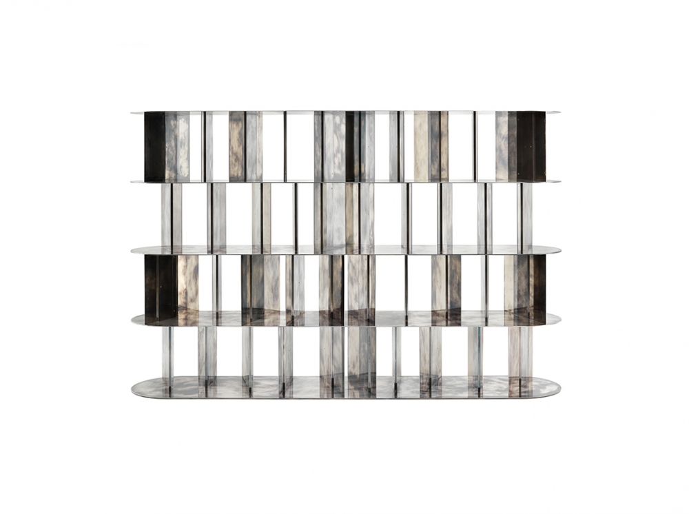 DC 218 STEEL ANTIQUE NICKEL SILVER FINISH BY VINCENZO DE COTIIS