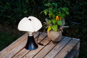 Table lamp MINIPIPISTRELLO - designer GAE AULENTI