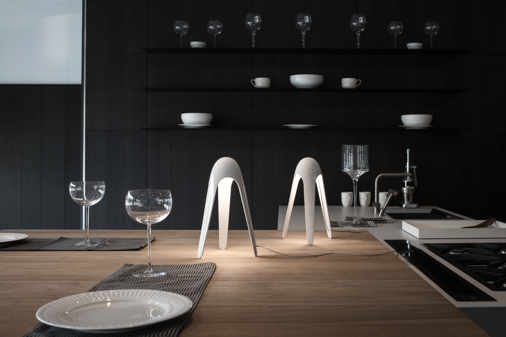 Table lamps CYBORG - designer KARIM RASHID