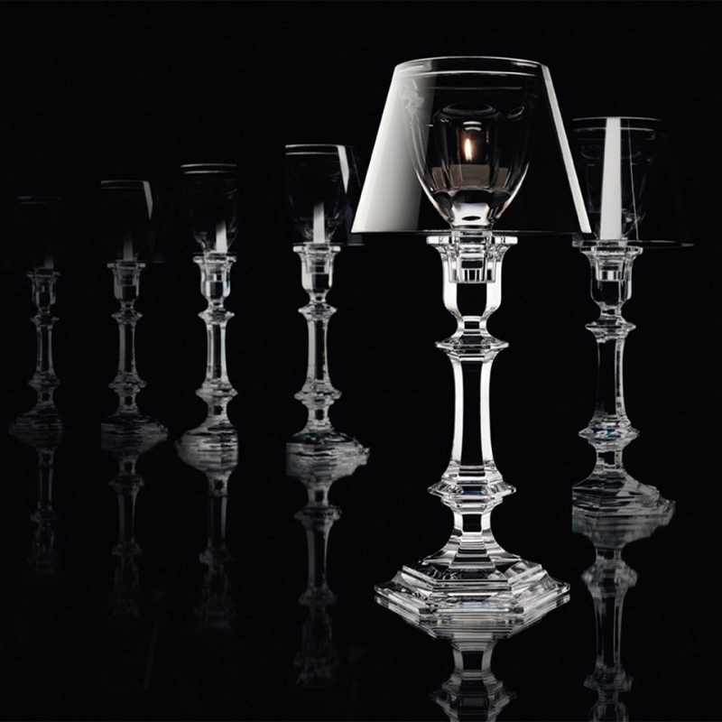 HARCOURT OUR FIRE CANDLESTICK designed by Philippe Starck, the all-crystal ¬´ Our Fire ¬ª candleholder.spired by the celebrated Harcourt set, has become one of Baccarat‚Äôs iconic creations.