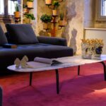 SOFA SHIKI DAMIAN WILLIAMSON  2019,  SMALL TABLE  GRAPHIUM BY GARCIA CUMINI 2019.