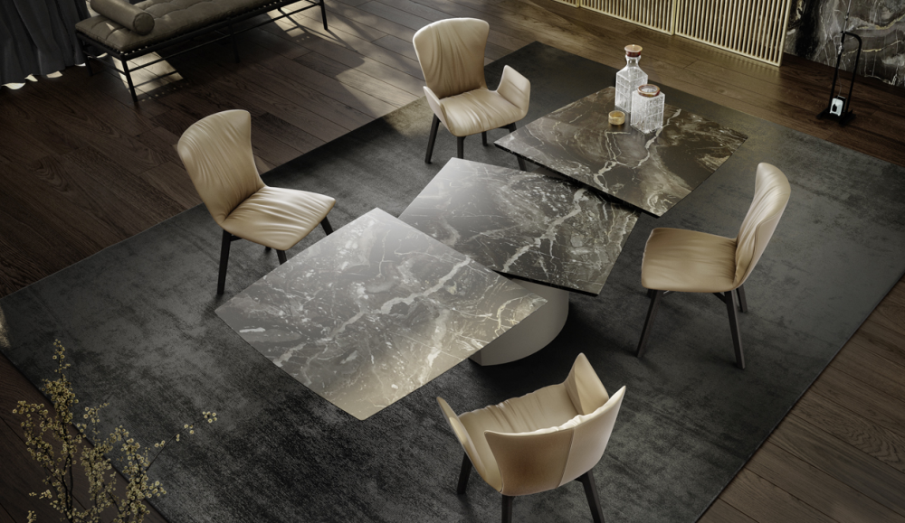 DINING TABLE ADLER 1224 BY PETER DRAENERT 1995