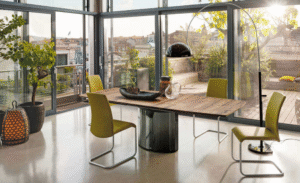 DINING TABLE ADLER 1224 BY PETER DRAENERT 1995