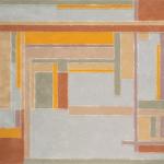 ALLEGORY I RUG OF 98% WOOL AND 2% DULL SILK BY EDWARD FIELDS