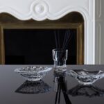 CADIX ashtray. The rippling effect on the surface of still water as it reacts to a splashing droplet. The kinetic effect after the √©clat of liquid is mesmerizing, and the graceful shapeliness of the CADIX ashtray‚Äôs edges authentically evokes this sense of organic flux. Witnessing this marvel would normally be a quick flash of magnificence, but the CADIX ashtray immortalizes this natural moment so that it may be appreciated in a lasting way.