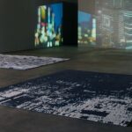 Scenematic Collection: Skyfall III and Midnight Escape by Andr√© Fu for Tai Ping. This signature collection pays poetic homage to the quintessential international urban landscape, with its modern architecture and shadows, and the subtle reflective qualities of water expressed through distinctive cinematographic carpet designs.