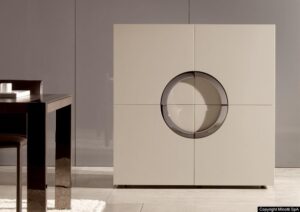 ARCHIPENKO 4 DOOR CABINET by RODOLFO DORDONI