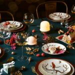 HOLYDAY TABLE 2017 PORCELAIN TABLEWARE AUX OISEAUX