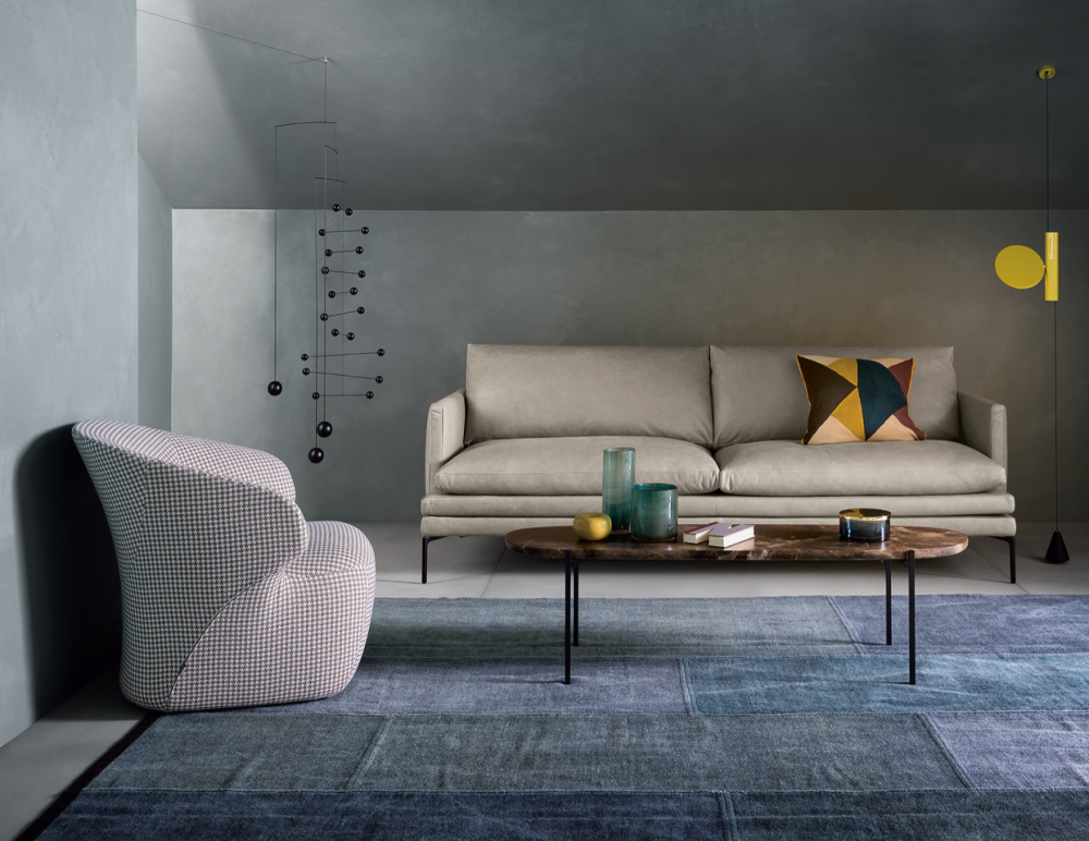 ARMCHAIR  AROM BY NO√â DUCHAFOUR  LAWRANCE 2014 , SOFA WILLIAM BY DAMIAN WILLIAMSON 2010, 2015