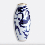 Vase BACCHANALE by HERVE VAN DER STRAETEN.French designer born in 1965 who studied at the School of Fine Arts (Paris, France), HERVE VAN DER STRATEN is renown for his jewelry collections, decorative objects in gold-plated bronze and furniture which he designs and crafts for his own gallery.