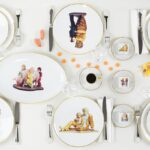 PORCELAIN TABLEWARE BANALITY SERIES - DESIGNER JEFF KOONS