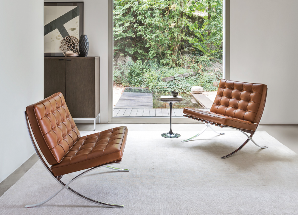 BARCELONA¬Æ CHAIR BY LUDWIG MIES VAN DER ROHE CA. 1929