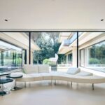 FLAP sofa by FRANCESCO BINFAR√â.The separate and differentiated inclination of each part enhances their synergy. Versatility that offers new expressions to the concept of relaxation. Anatomical dynamism that evolves to satisfy new desires.